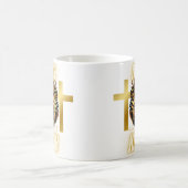 Jesus Lion sur Judah Mug Gold Imprint (Centre)