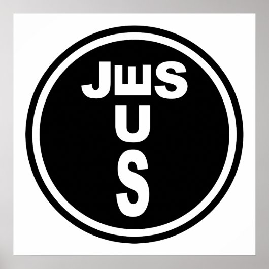 Jesus Logo Poster (Voorkant)