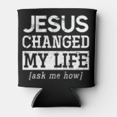 Jesus Lord Christelijk Gift God Savior Jesus Pullo Blikjeskoeler (Voorkant)