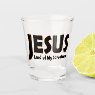 Jesus Lord Salvation Shot Glas