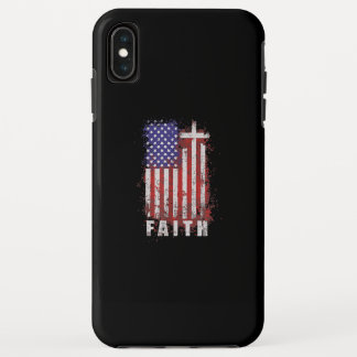 Jesus Love | Christelijk patriottisch geloof Jesus iPhone XS Max Hoesje