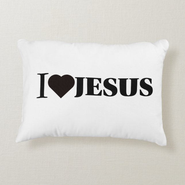 Jesus Love Embrasser Coussin (Dos)