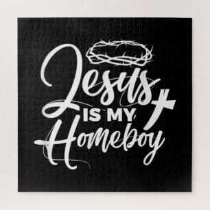 Jesus Love Jezus is mijn homeboy Funny Christeli Legpuzzel