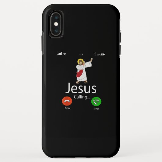 Jesus Love | Jezus roept... Jezus Telefoon Christe Case-Mate iPhone Case (Achterkant)
