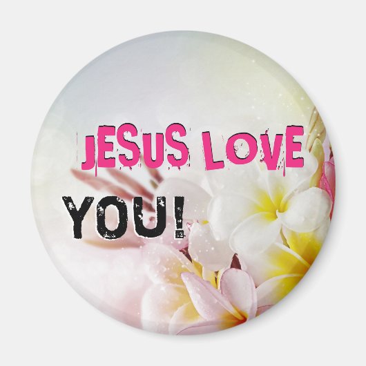 JESUS LOVE MAGNEET (Voorkant)