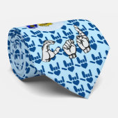 Jesus Love Stropdas (Opgerold)