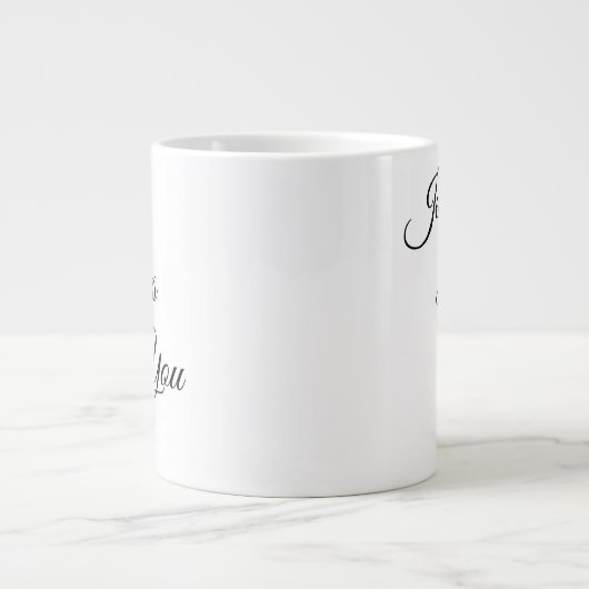Jesus Love You Specialty Coffee Mug (Devant)
