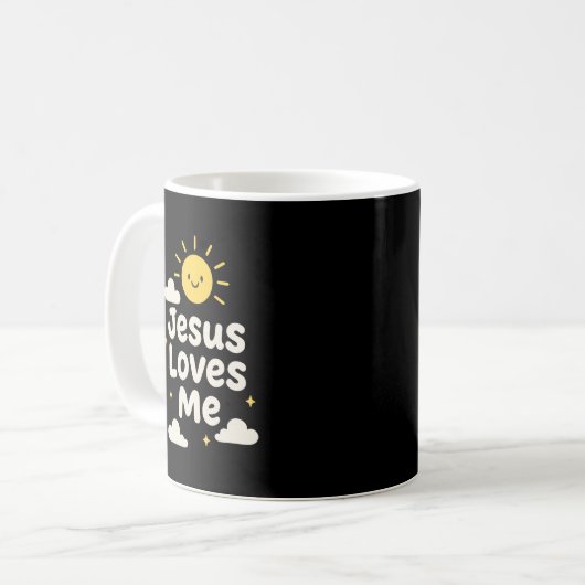 Jesus Loves Me Christian Mug (Devant gauche)