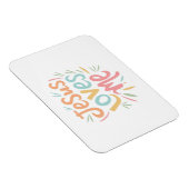 Jesus Loves Me -  design Magneet (Rechterzijde)