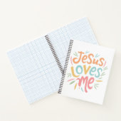 Jesus Loves Me -  design Notitieboek (Binnen)