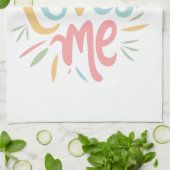 Jesus Loves Me -  design Theedoek (Gevouwen)