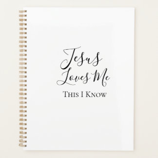 Jesus Loves Me Deze Dagplanner Weet Ik Planner