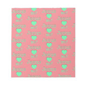 Jesus loves ♥ me! notitieblok (Voorkant)