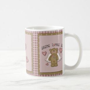 Jesus Loves Me Teddy Bear Angel Mok