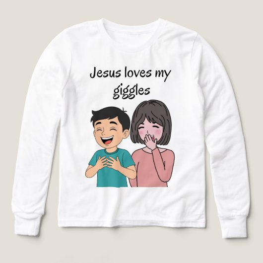 Jesus loves my giggles (Voorkant)