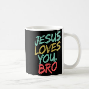 Jesus Loves You Bro Grappige Christelijke Jongen K Koffiemok