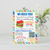 Jesus Loves You - Invitation de la fête Shoebox (Debout devant)