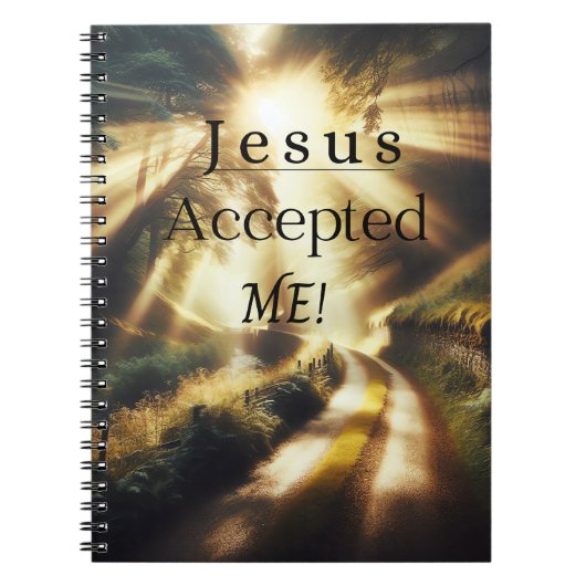 Jésus M'a accepté Carnet (Devant)