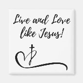 Jesus Magnet Magneet (Voorkant)