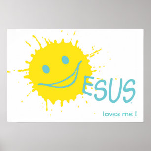 Jésus m'aime ! Affiche