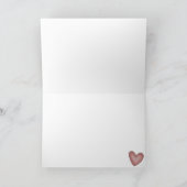 Jésus m'aime carte de voeux d'ange d'ours de (Intérieur)