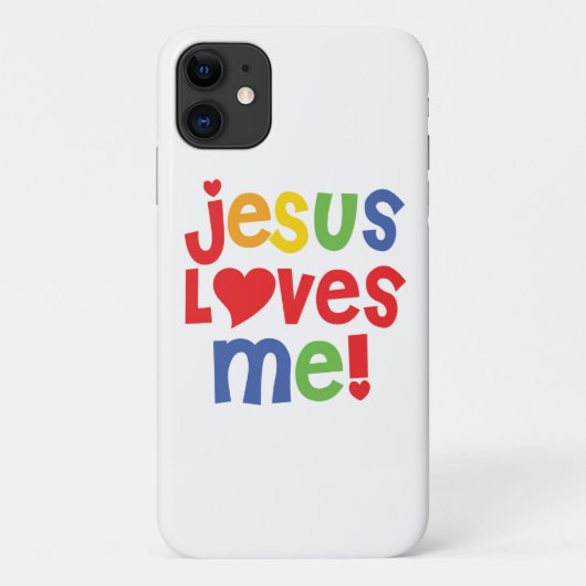 Jésus M'Aime ! - Coque iPhone 11 (Dos)
