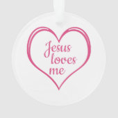 JÉSUS M'AIME dans le cœur (dos)