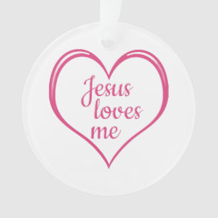 JÉSUS M'AIME dans le cœur