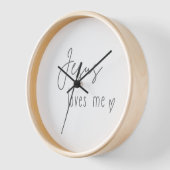 Jésus m'aime. Horloges (Angle)