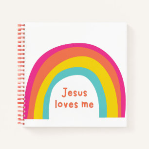 Jésus m'aime les enfants Cahier Journal Livre de c