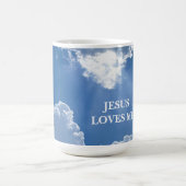 Jésus m'aime Mug (Centre)
