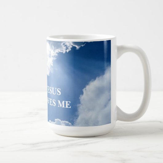 Jésus m'aime Mug (Droite)