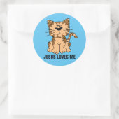 Jésus M'Aime, Stickers Chat Kitty (Sac)