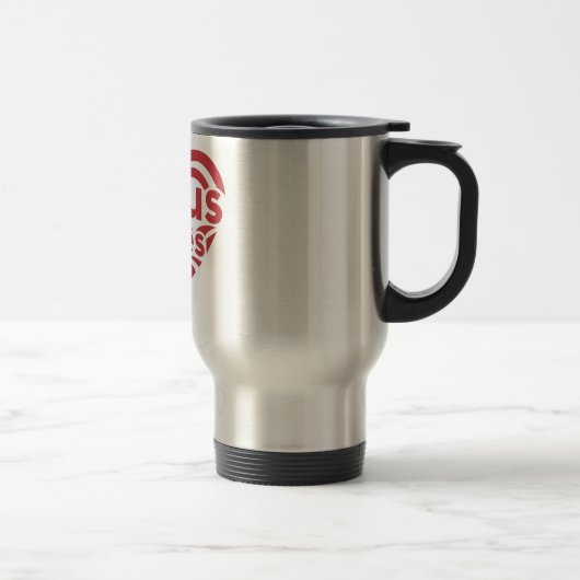 Jésus m'aime tasse (Droit)