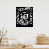 Jesus Malverde Gift Mexican Hero Jesus Malverde Poster (Keuken)