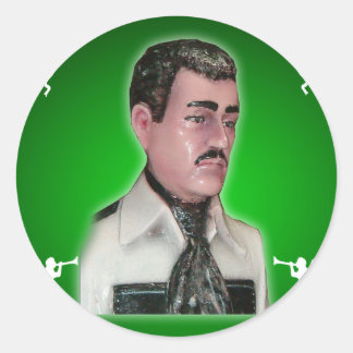 JESUS MALVERDE  PRODUCTEN RONDE STICKER