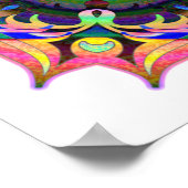 Jesus Mandala Poster (Hoek)