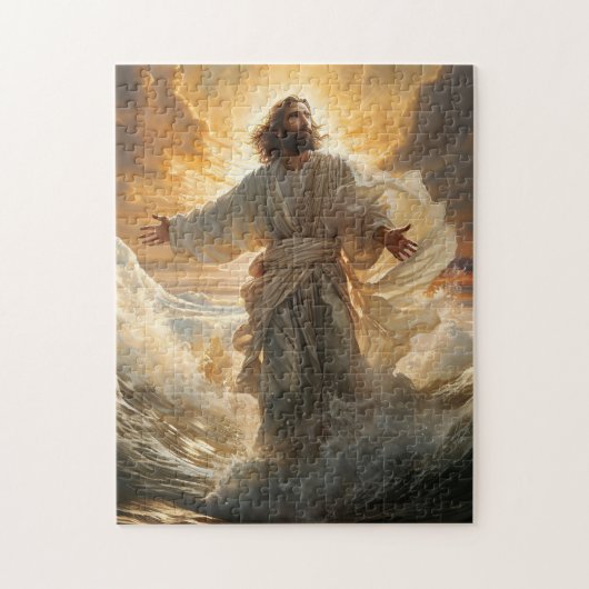 Jésus Marchant Sur L'Eau Puzzle (Vertical)