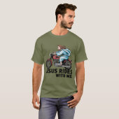 Jésus Marche Avec Mon Tshirt (Devant entier)