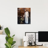 Jesus marche sur l'eau 3 & St Peter Poster Wide (Bureau à domicile)