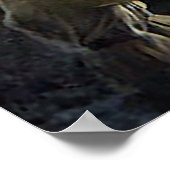 Jesus marche sur l'eau 3 & St Peter Poster Wide (Coin)