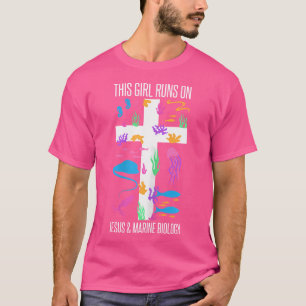 Jesus Marine Biology Marine Bioloog T-shirt