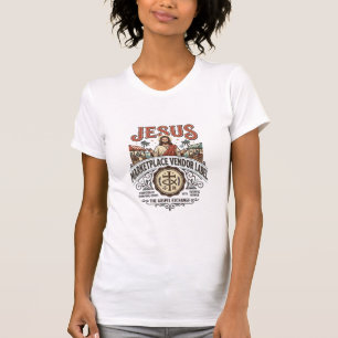 Jesus Marketplace Verkoper Label Jesus Marketplace T-shirt