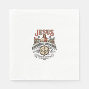 Jesus Marktplaats Verkoper Label Jesus Marktplaats Servet