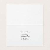 Jesus Mary and Joseph Christmas Card (Inside Unfolded)