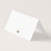 Jesus Mary and Joseph Christmas Card (Back)