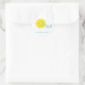 Jésus me sourit ! Autocollant (Sac)