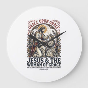 Jesus Menopauze Midlife Vrouwen Aanmoediging Shirt Grote Klok