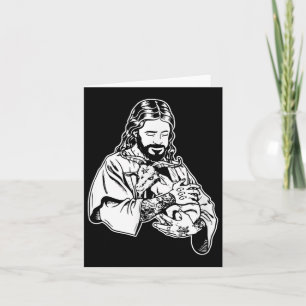 Jesus met geit Baphomet occulte satanische tatoeag Kaart