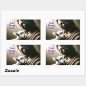 Jesus Met Lam Sticker (Vel)